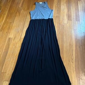 Loft petite small maxi dress